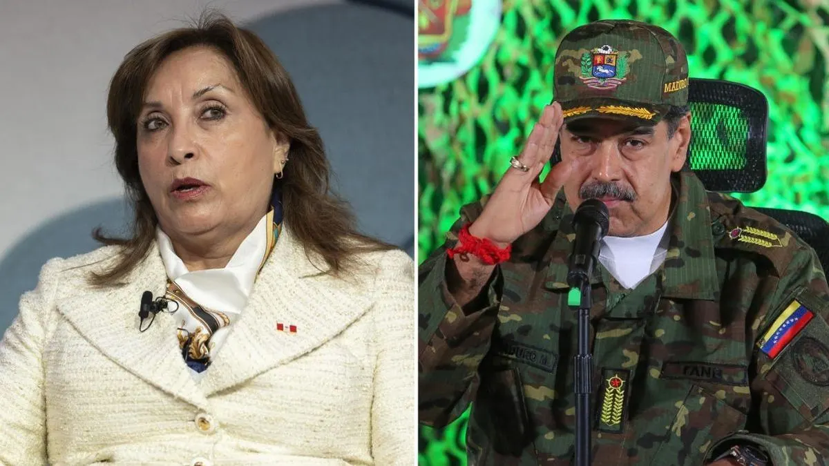 “La voz del pueblo y es la voz de Díos” “Aprende a perder las elecciones Maduro” fueron las declaraciones de Dina Boluarte en Davos