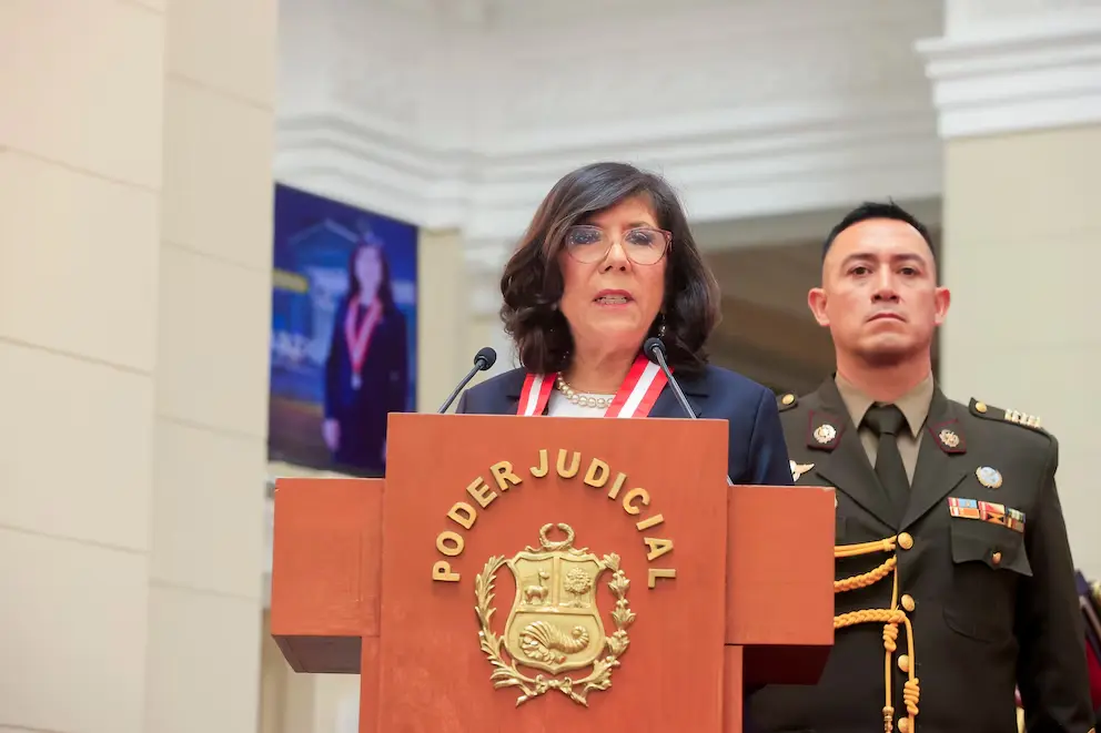 Janet Tello responde a críticas de Dina Boluarte sobre el sistema judicial y rechaza propuesta de jueces sin rostro